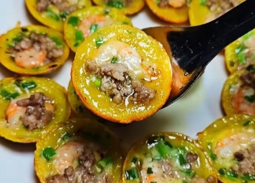 Bánh khọt tôm thịt