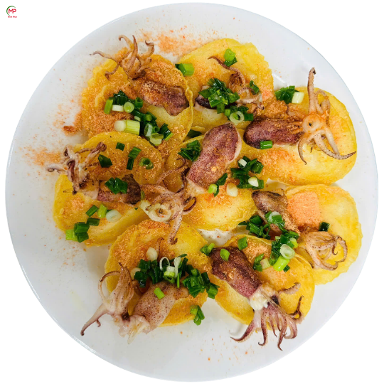 Bánh khọt mực 
